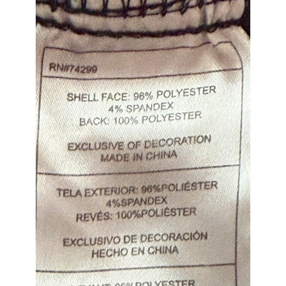 Reebok Black Full Zip Hooded Winter Jacket Men Size Large Puffer Coat - Picture 5 of 10